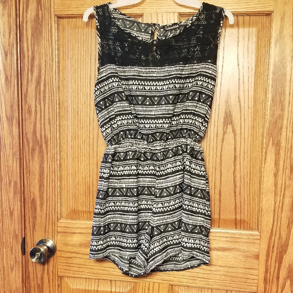 Fashion Web Romper